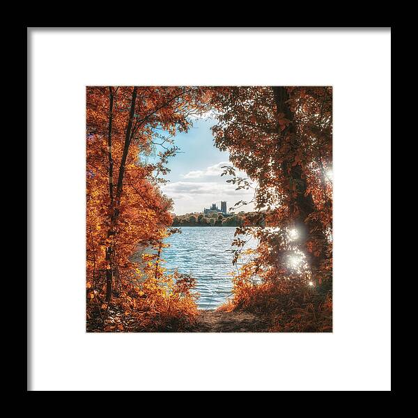 Lake Framed Print featuring the photograph Framed by James Billings