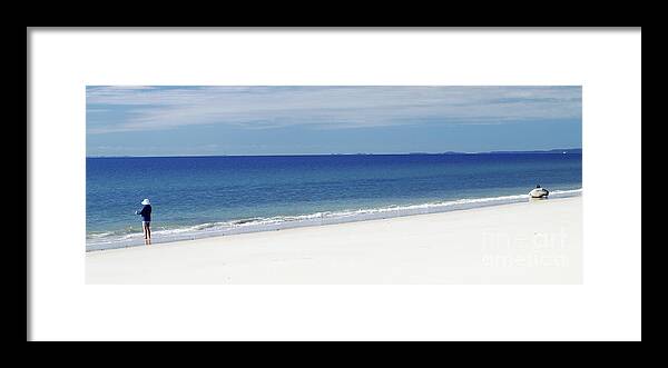 Art Framed Print featuring the photograph Fraser Island - West Coast by Geoff Childs