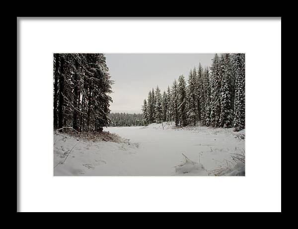 Frater Lake Framed Print featuring the photograph Frater Lake by Troy Stapek