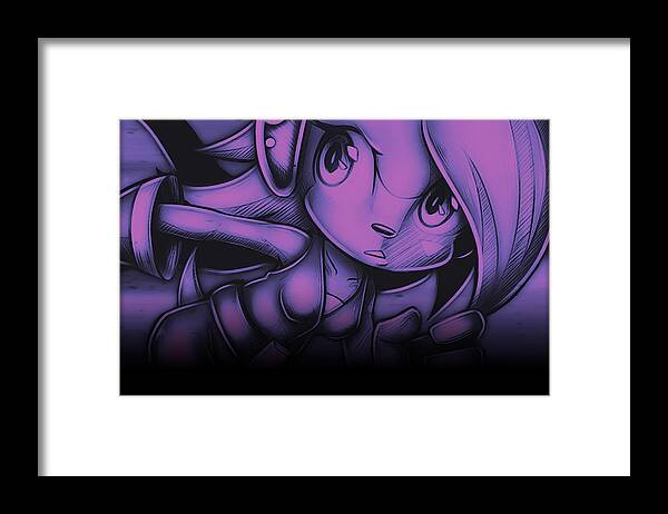 Freedom Planet Framed Print featuring the digital art Freedom Planet by Maye Loeser