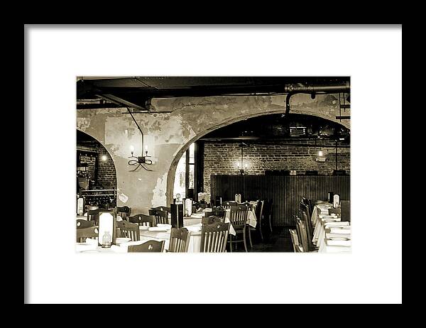 French Framed Print featuring the photograph French Country Restaurant 2 by Wayne Archer