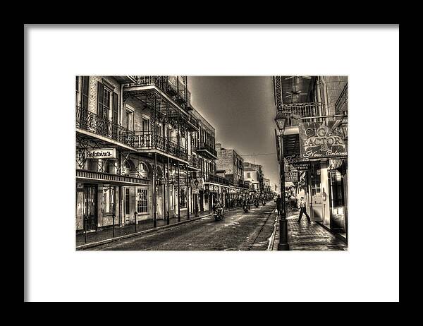 French Quarter Framed Print featuring the photograph French Quarter Ride by Greg and Chrystal Mimbs