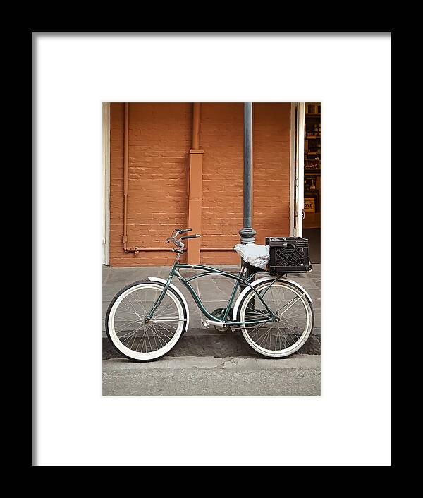 Greg Jackson Framed Print featuring the photograph French Quarter Transportation - New Orleans by Greg Jackson