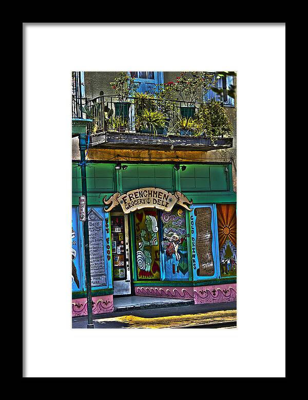 Trees Framed Print featuring the photograph Frenchman Deli by Shelley Bain