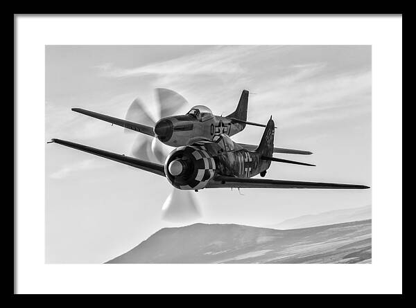 erickson Aircraft Collection Framed Print featuring the photograph Frenemies I by Jay Beckman