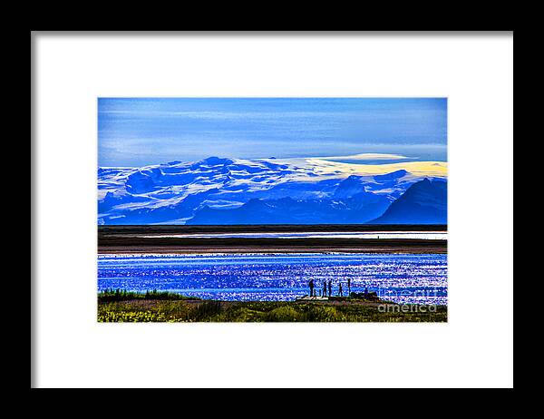 Iceland People Gatherings Framed Print featuring the photograph Friends by Rick Bragan