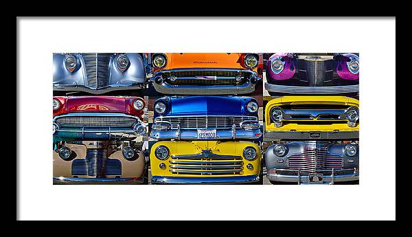 Kj Swan Technology Framed Print featuring the photograph Front Ends by KJ Swan