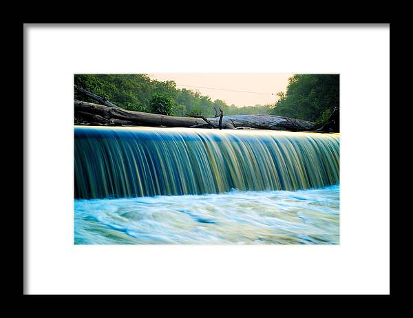 Dam Framed Print featuring the photograph Frothy Waters by Bonfire Photography