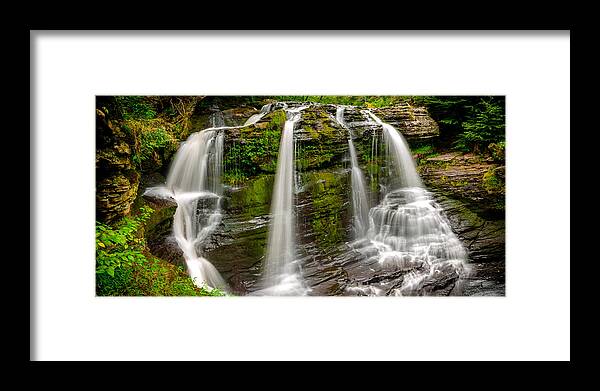 Fulmer Falls Framed Print featuring the photograph Fulmer Falls by Mark Rogers