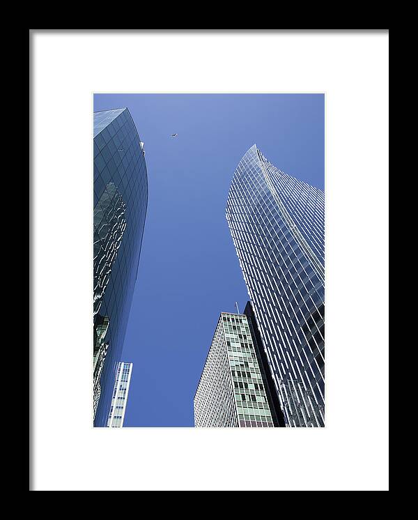 View Framed Print featuring the photograph Future Metropolis by Ramunas Bruzas