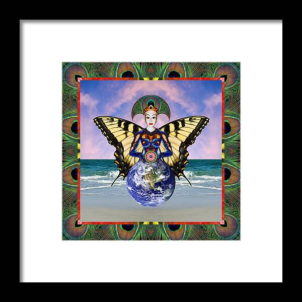 Goddess Framed Print featuring the photograph Gaia Ma by Bell And Todd