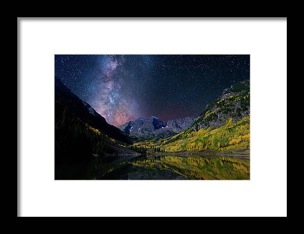 Aspen Framed Print featuring the photograph Galaxy Bells by Ryan Moyer