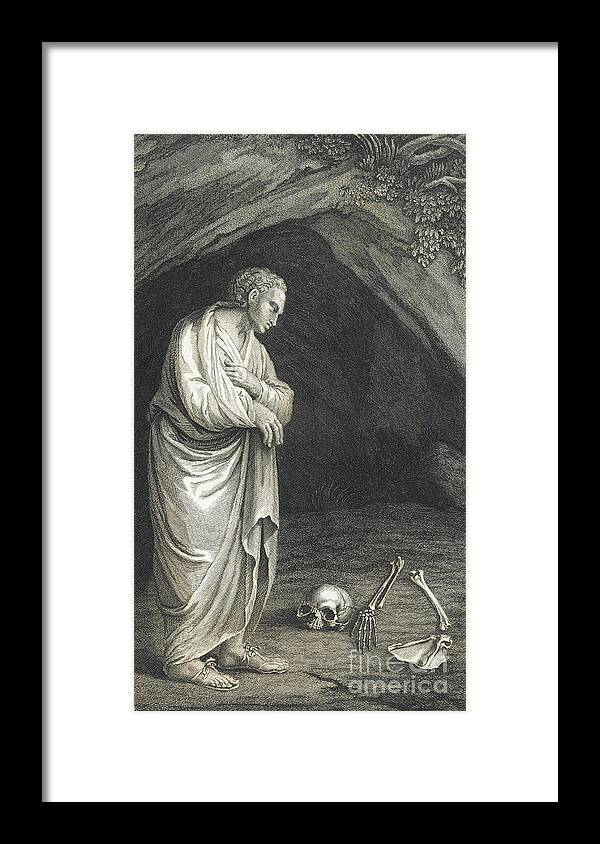 Art Framed Print featuring the photograph Galen, Greek Physician And Philosopher by Wellcome Images