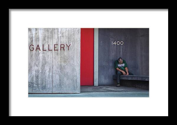 Gallery Framed Print featuring the photograph Gallery 1400 by Rick Mosher