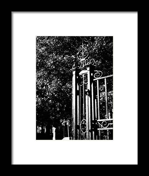 Louisville Framed Print featuring the photograph Iron Gate by FineArtRoyal Joshua Mimbs