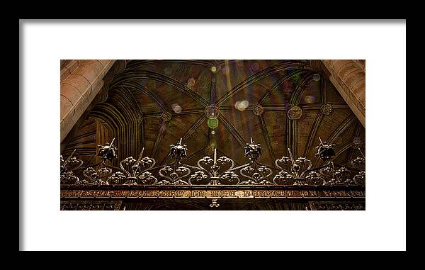 Washington Framed Print featuring the photograph Gate to the Holy Spirit Chapel by Stuart Litoff