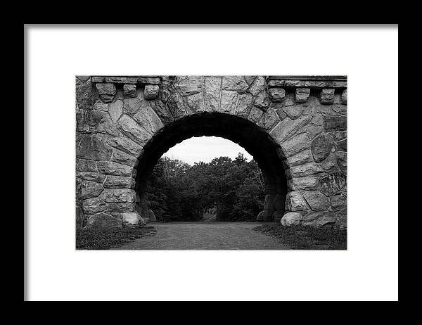 Architecture Framed Print featuring the photograph Gateway by Jeff Severson