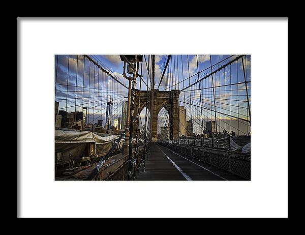 Bridge Framed Print featuring the photograph Gateway by Ryan Smith
