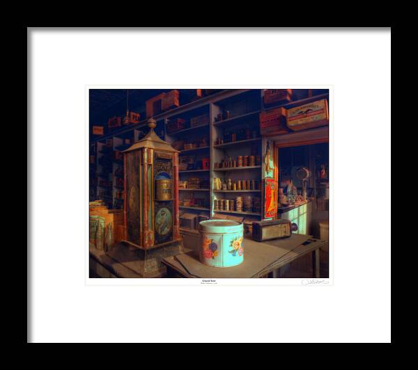 General Stores Framed Print featuring the photograph General Store by Lar Matre