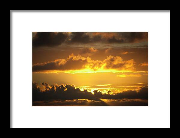 Rising Sun Framed Print featuring the photograph Genesis by Adele Aron Greenspun