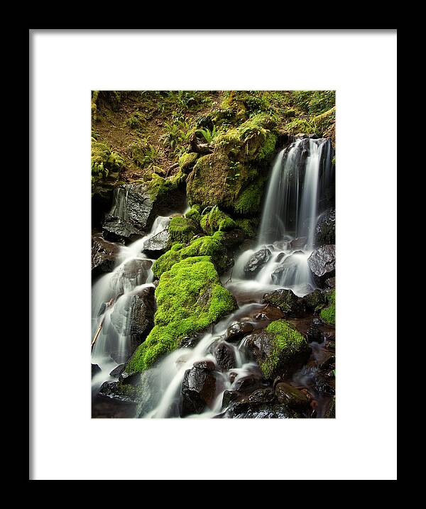 Creek Framed Print featuring the photograph Gentle Summit Creek by Jon Ares