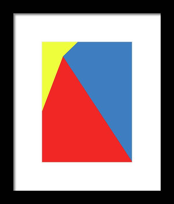 Geometry Framed Print featuring the digital art Geometric Art 367 by Bill Owen
