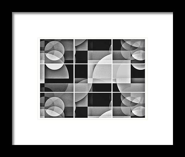 Geometric Framed Print featuring the photograph Geometric Chiaroscuro by Aurelio Zucco