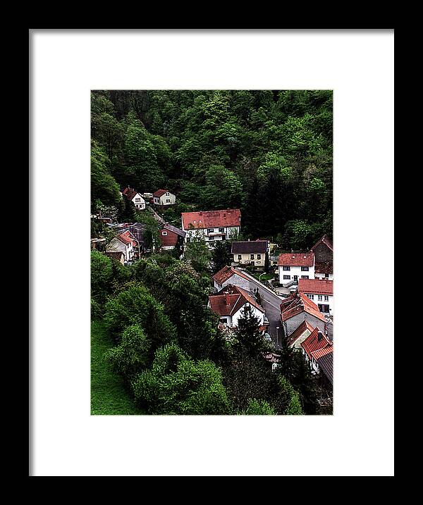 German Ramstein Village Framed Print featuring the photograph German Village by William Kimble