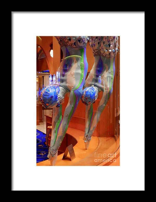 Cirque De Solel Framed Print featuring the photograph Get set go by Barbara Leigh Art