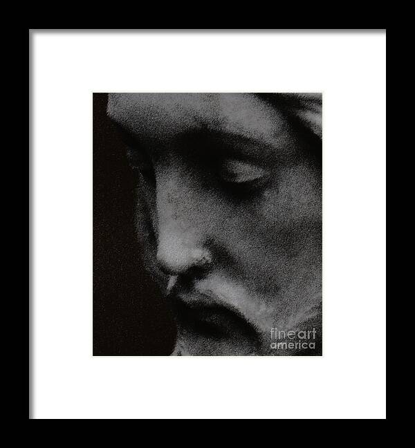 Statuary Framed Print featuring the photograph Gethsemane by Linda Shafer