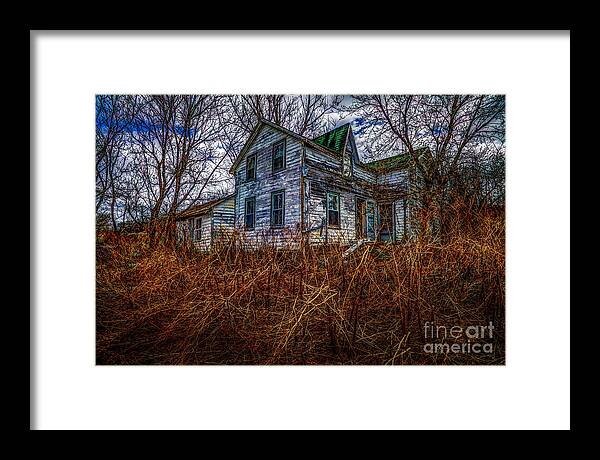 Abandoned Framed Print featuring the photograph Ghosts of the Past by Roger Monahan