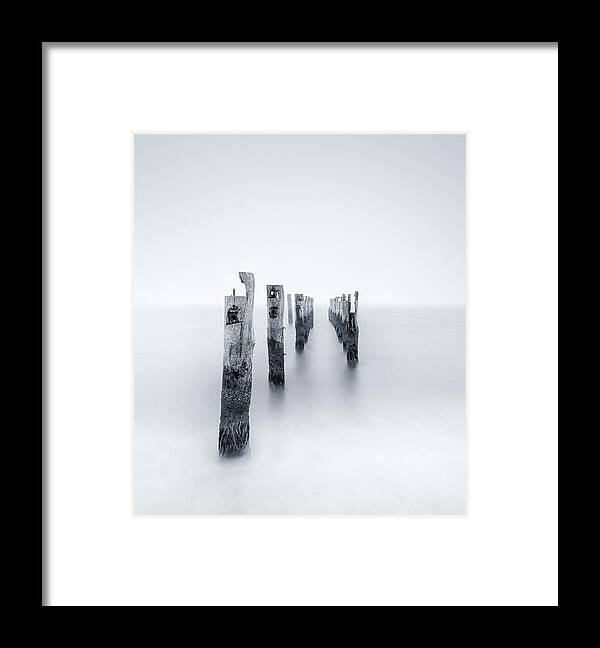 Posts Framed Print featuring the photograph Ghosts by Rob Davies