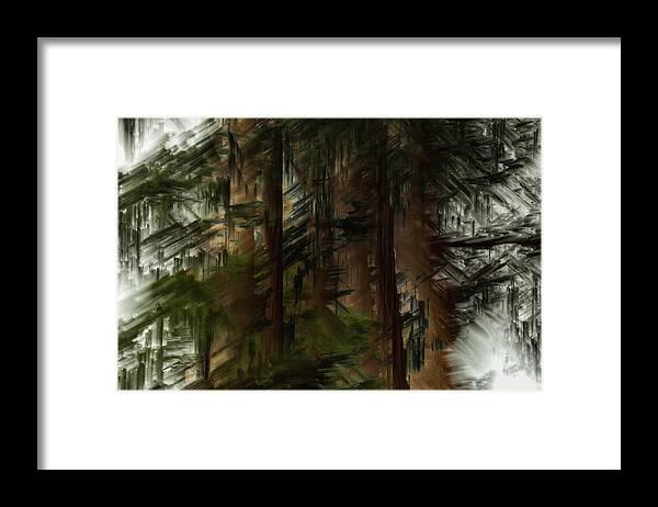 Sequoias Framed Print featuring the photograph Giant Sequoias by Deborah Hughes