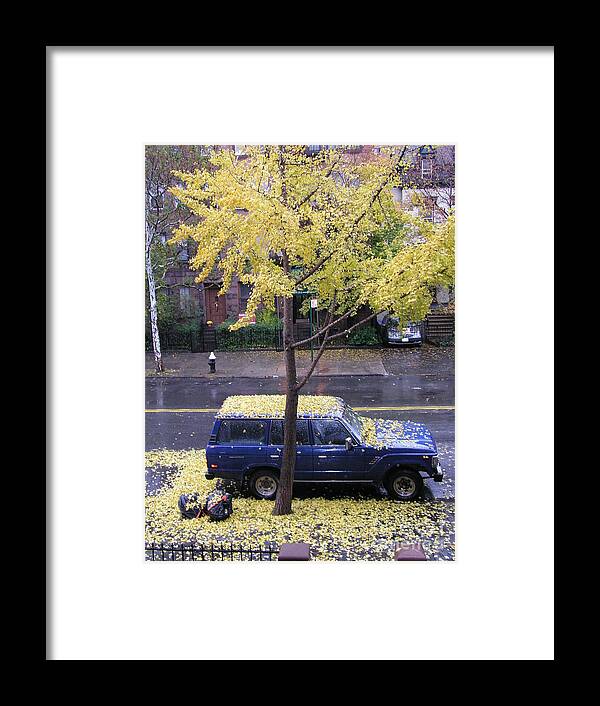 Gingko Framed Print featuring the photograph Ginkgo in Fall by Erik Falkensteen