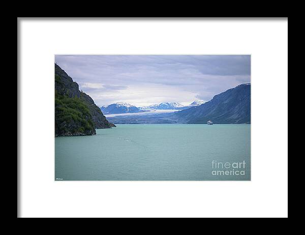 Glacier Bay National Park Framed Print featuring the photograph Glacier Bay Alaska Three by Veronica Batterson