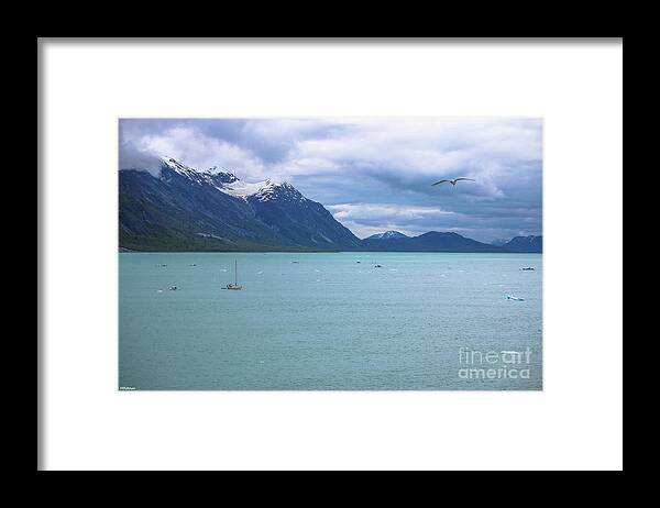 Glacier Bay National Park Framed Print featuring the photograph Glacier Bay Alaska Two by Veronica Batterson