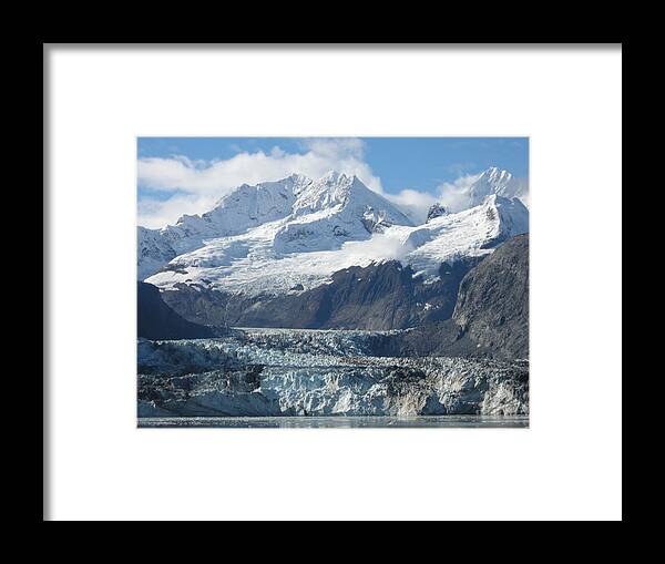 Alaska Framed Print featuring the photograph Glacier Bay by Quwatha Valentine