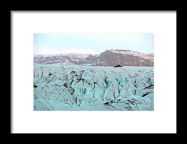Glacier Framed Print featuring the photograph Glacier Walk 7089 by Jack Schultz