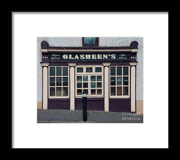 Glasheens Framed Print featuring the photograph Glasheen's Old Abbey Inn by Joe Cashin