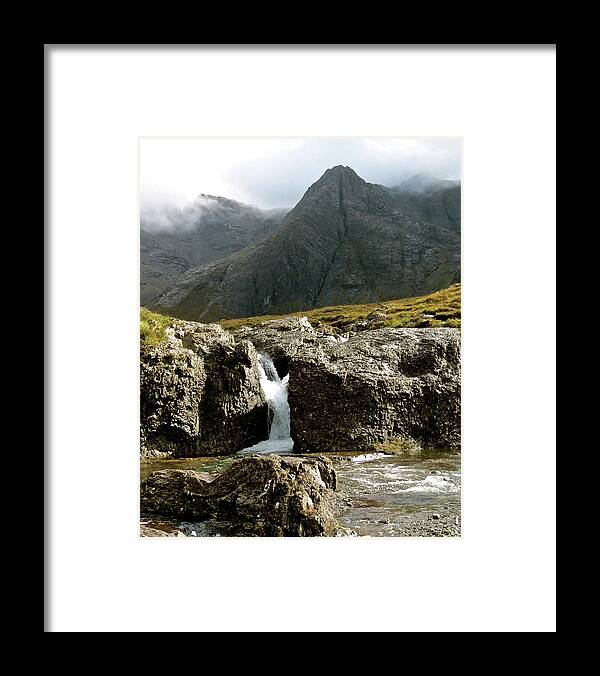 Fairy Pools Framed Print featuring the photograph Glen Brittle by Azthet Photography