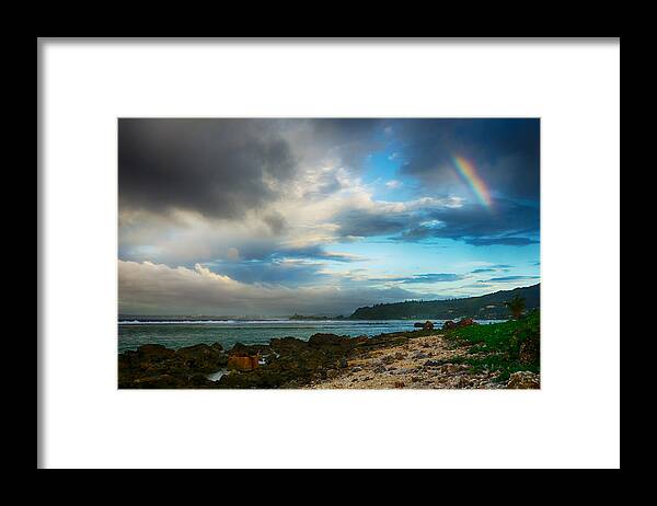 Pristine Framed Print featuring the photograph Glimpse of a Promise by Amanda Jones