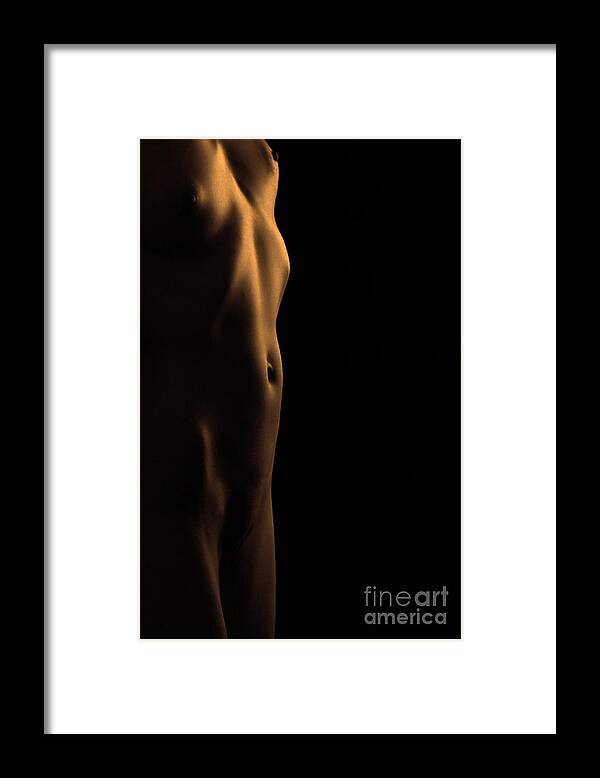 Artistic Photographs Framed Print featuring the photograph Glimpse of light by Robert WK Clark