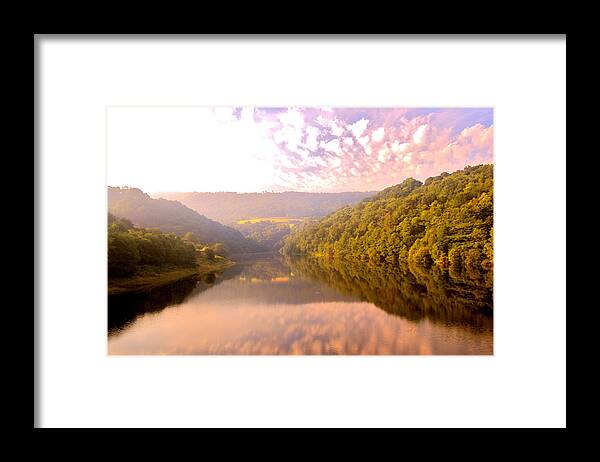 Sunset Framed Print featuring the photograph Glow by HweeYen Ong