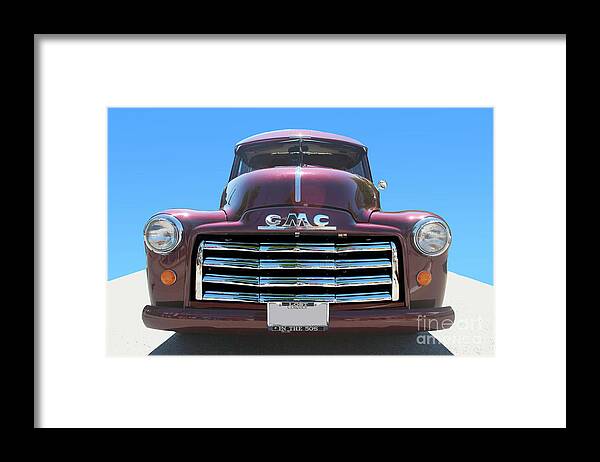 Custom Truck Framed Print featuring the photograph Gmc Truck by Bill Thomson