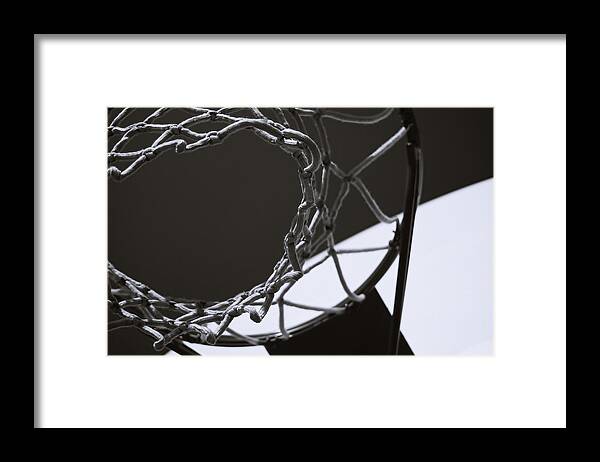 Basketball Framed Print featuring the photograph Goal by Steven Milner