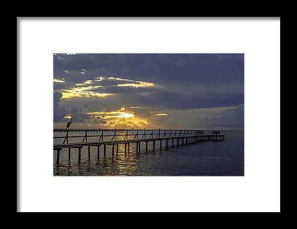 Landscape Framed Print featuring the photograph God's Morning Glory by Leticia Latocki
