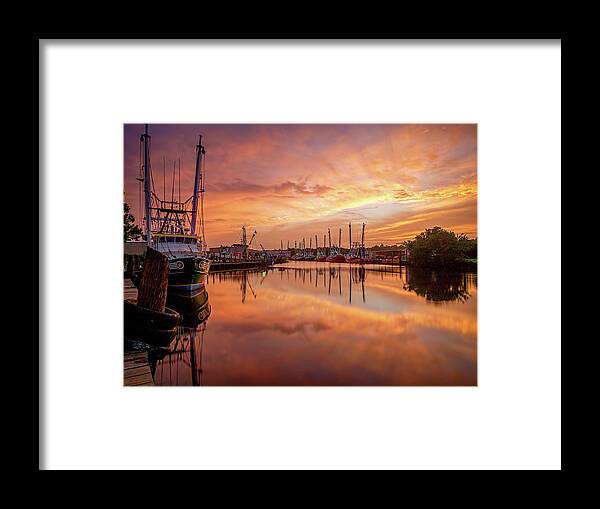 Bayou Framed Print featuring the photograph Golden Bayou 2 by Brad Boland