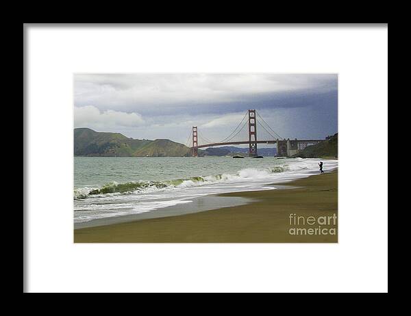 Golden Gate Bridge Framed Print featuring the photograph Golden Gate Bridge #4 by Joyce Creswell