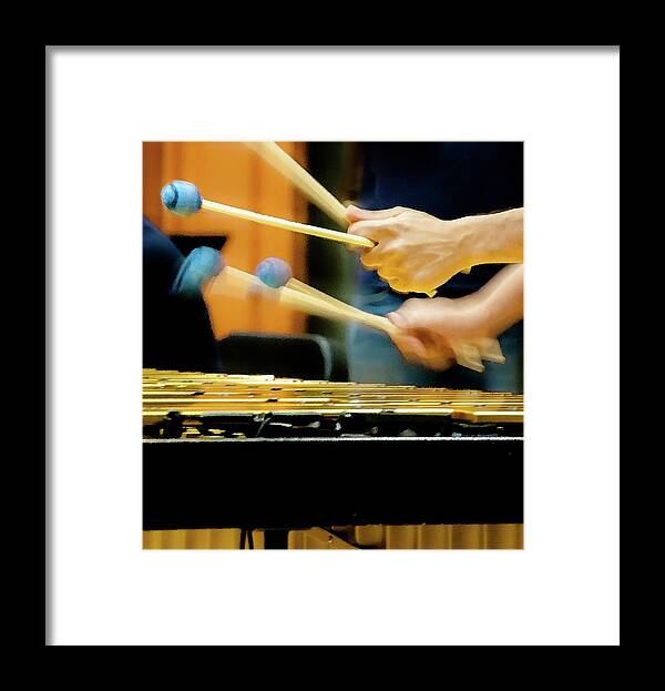 Percussion Framed Print featuring the photograph Golden - by Julie Weber