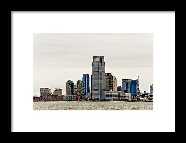 Goldman Sachs Framed Print featuring the photograph Goldman Sachs tower. by Elena Perelman